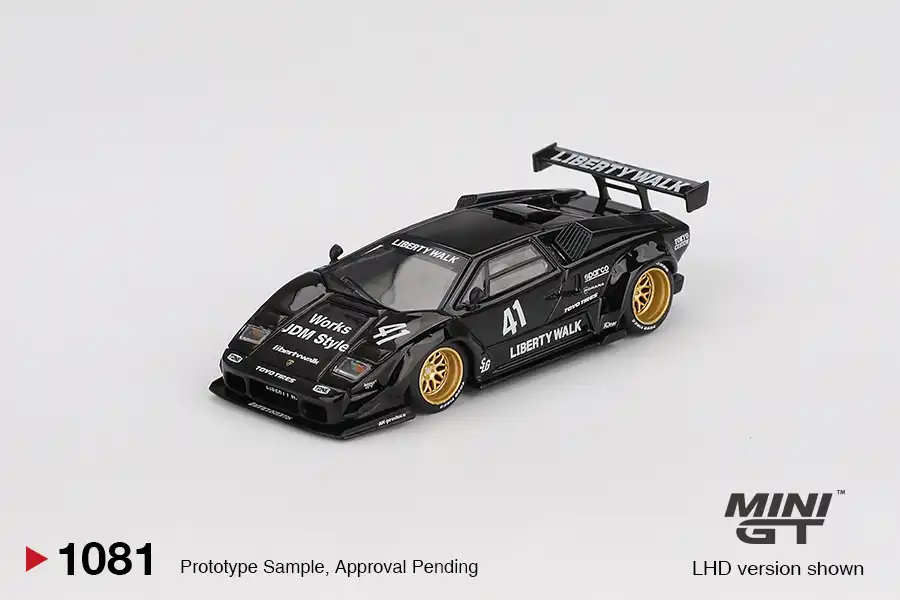 Lamborghini Countach LB-WORKS Black #1081