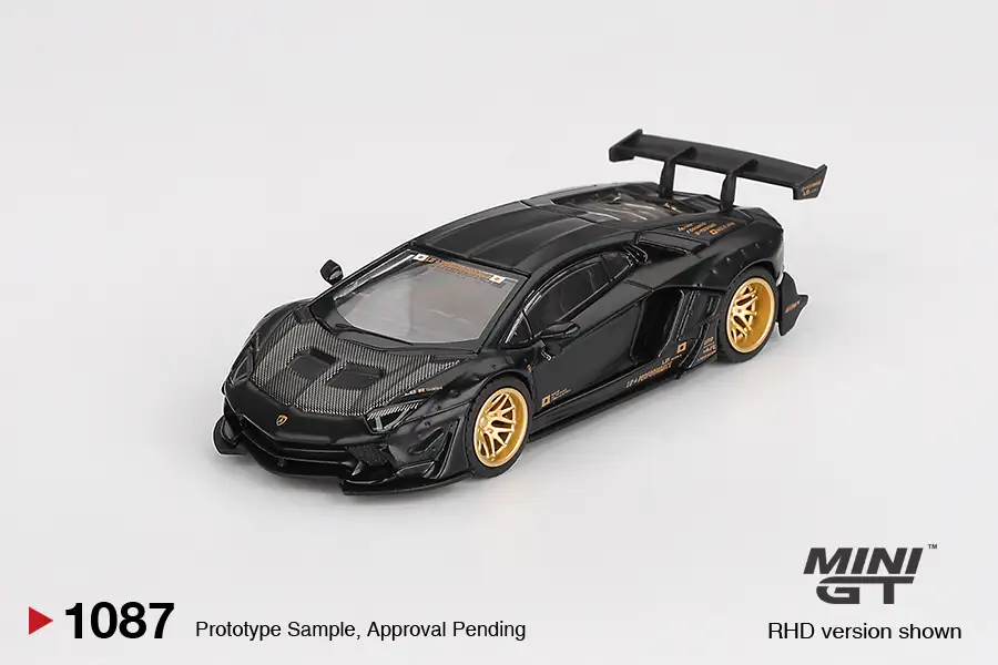LB WORKS Lamborghini Aventador Limited Edition Matte Black #1087