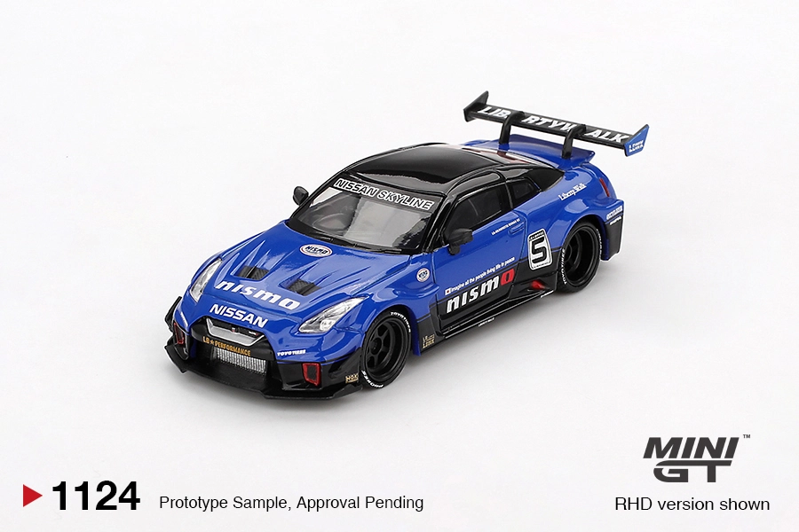 LB-Silhouette WORKS GT NISSAN 35GT-RR Ver.2 Blue #1124