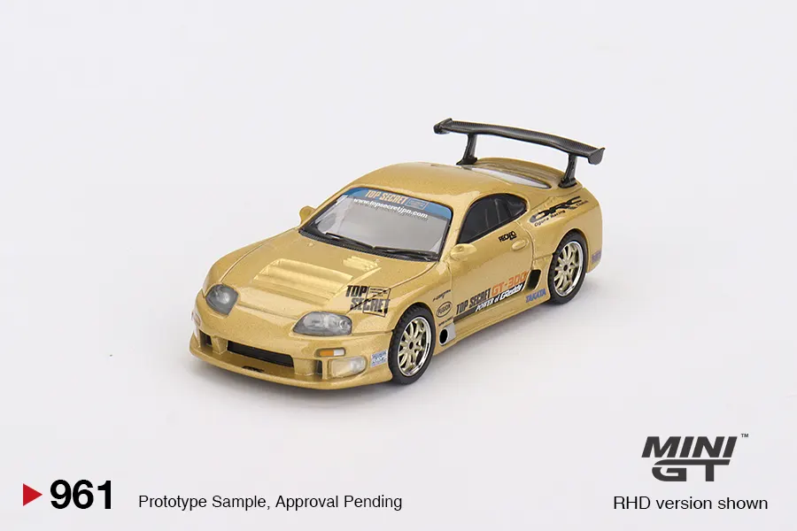 Toyota Supra (A80) Top Secret GT-300 Top Secret Gold [Blister] #961