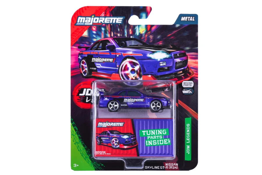 Nissan Skyline GTR R34 Tuner Purple